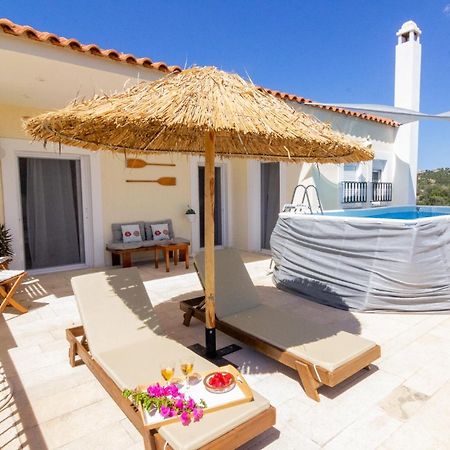House With Amazing Ocean View And Patio - Pool Villa Porto Heli Eksteriør billede