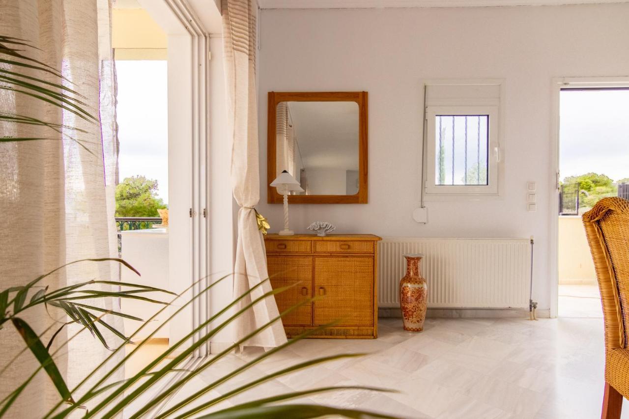 House With Amazing Ocean View And Patio - Pool Villa Porto Heli Eksteriør billede