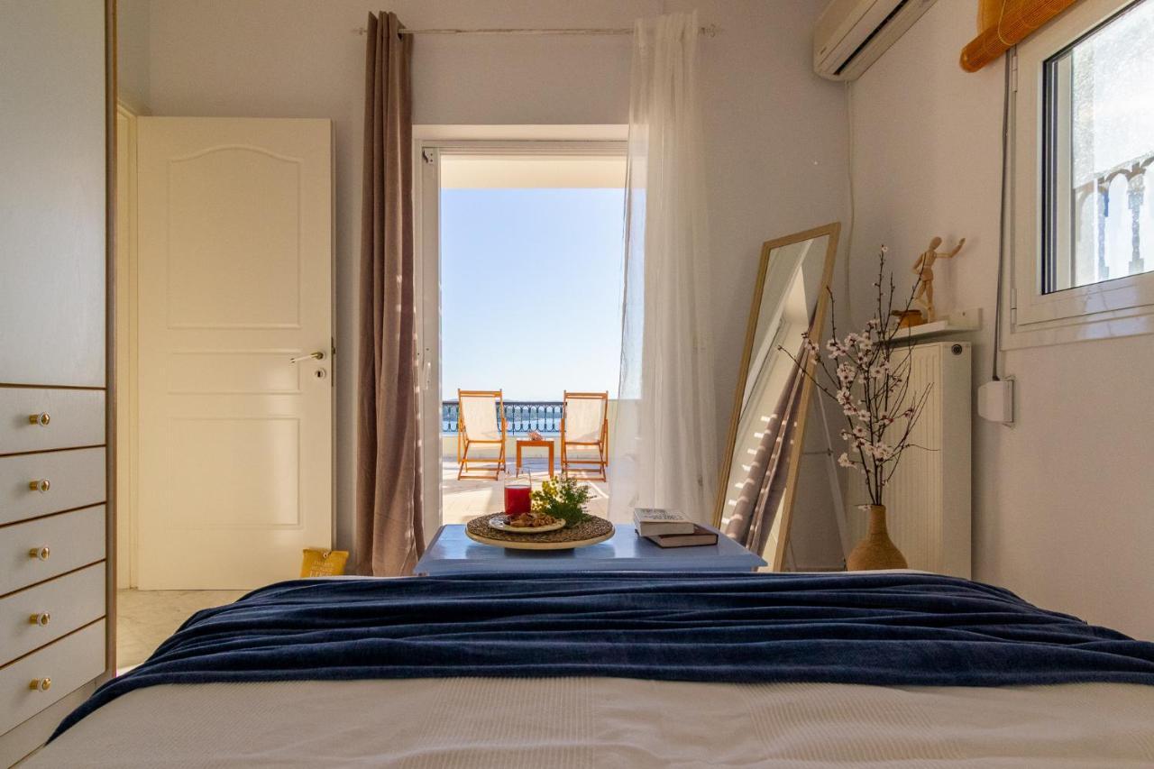 House With Amazing Ocean View And Patio - Pool Villa Porto Heli Eksteriør billede