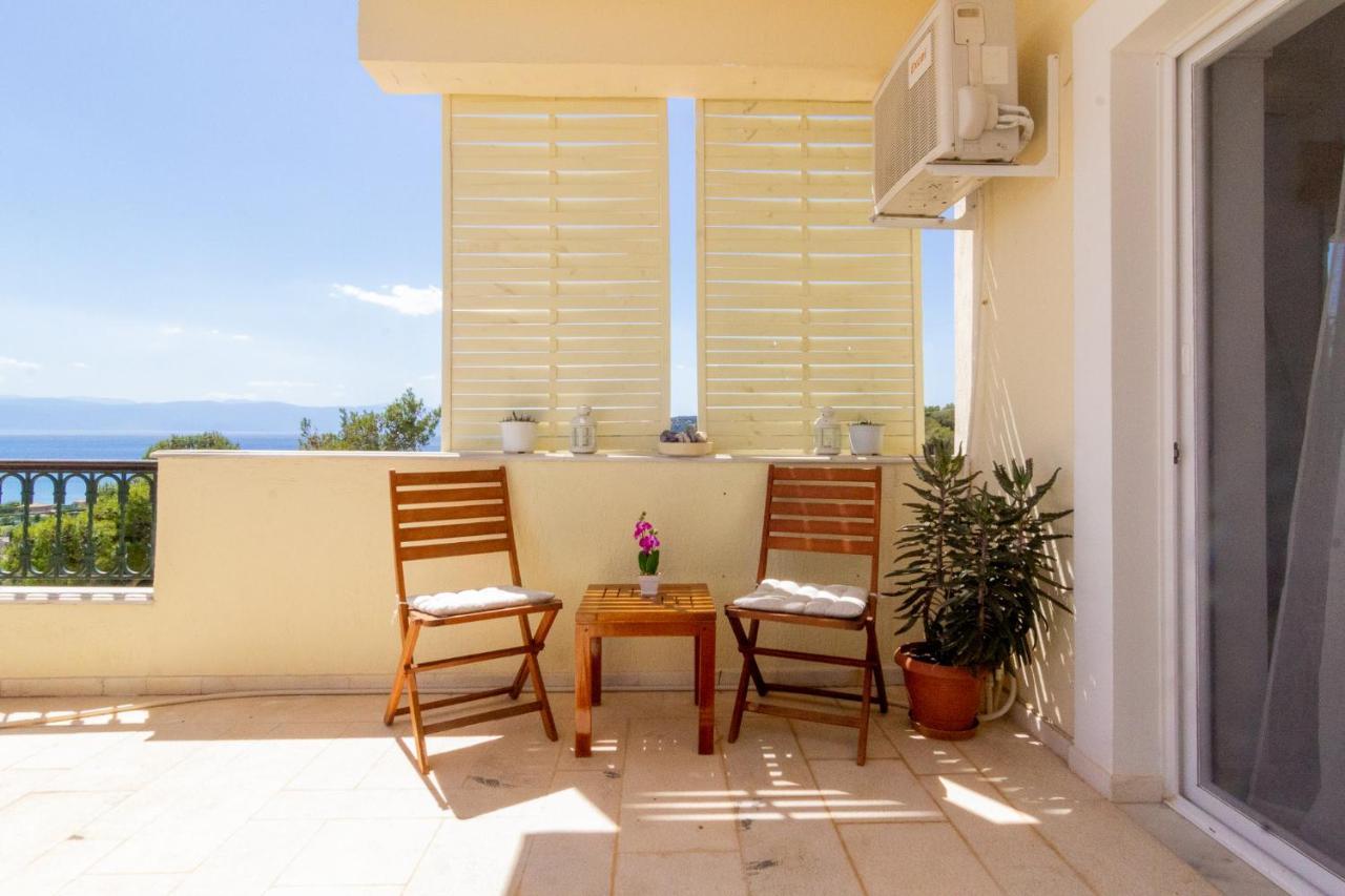 House With Amazing Ocean View And Patio - Pool Villa Porto Heli Eksteriør billede